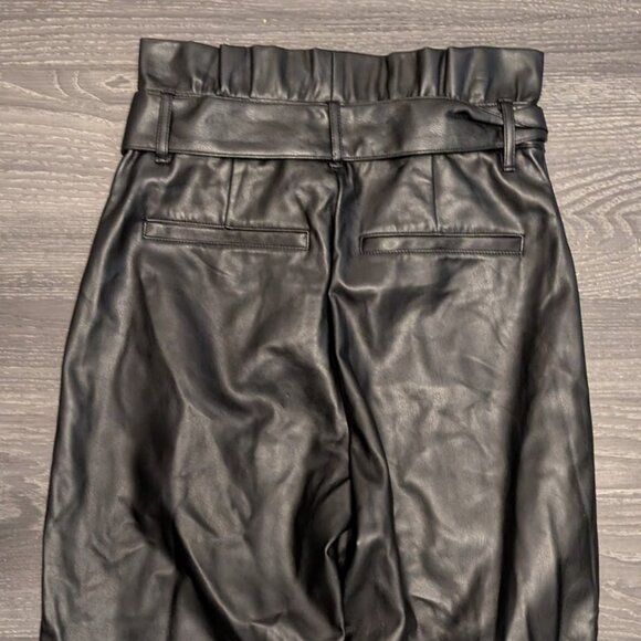 12 THOMPSON Leather Jeans - Picture 4 of 5